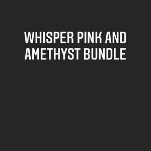 SeneGence ShadowSense whisper pink and amethyst